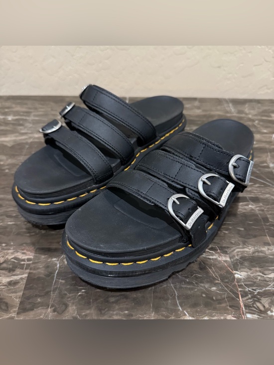 Dr. Martens Shoes - Dr. Martens Blaire Slide Leather Sandals